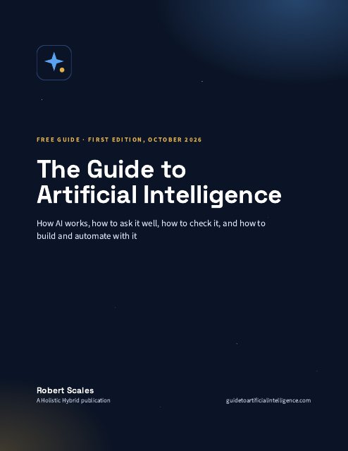 Cover of the free Guide to Artificial Intelligence